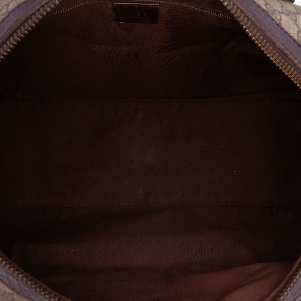 Gucci GG Supreme Web Boston Bag - 4