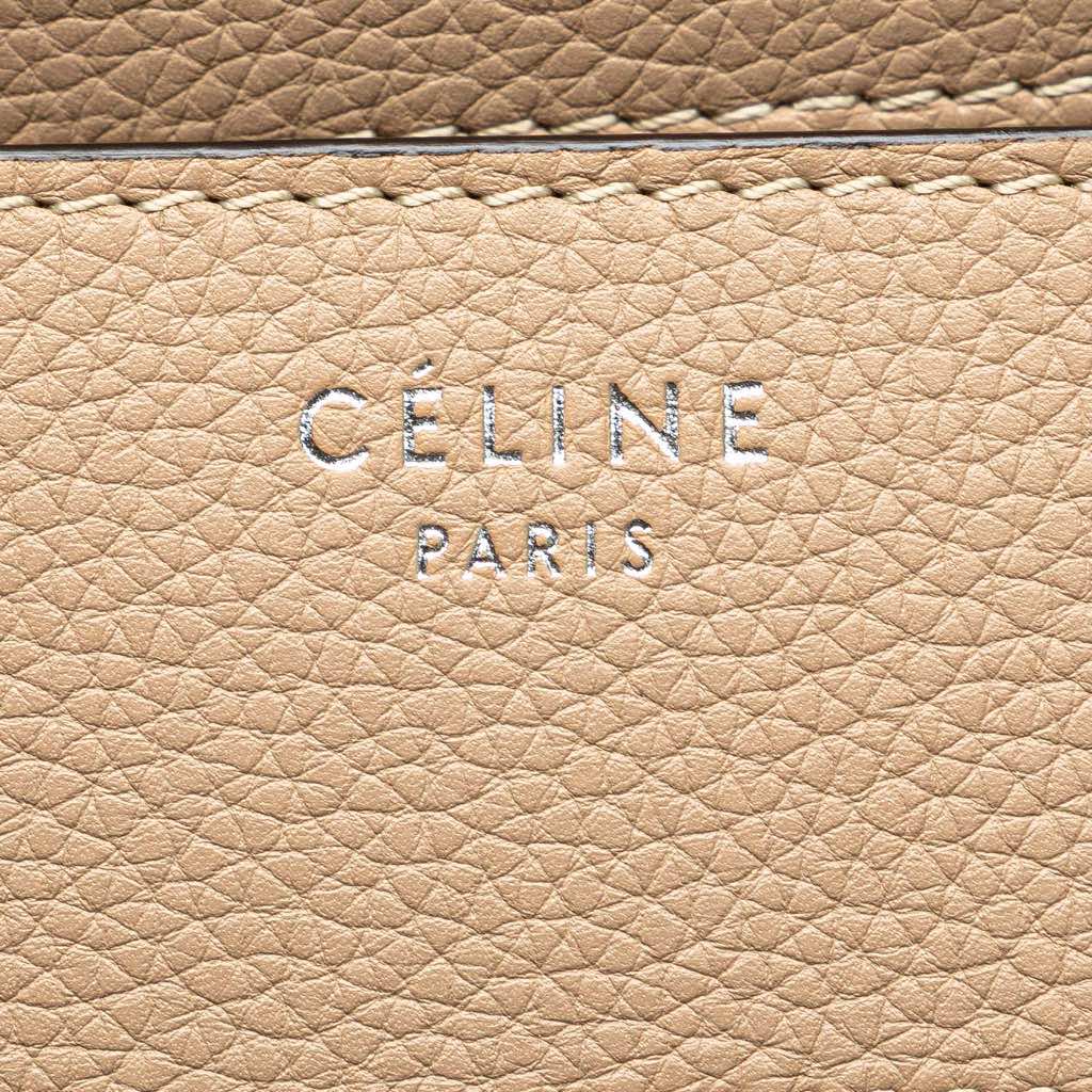 Celine Mini Calfskin Luggage Tote - 5