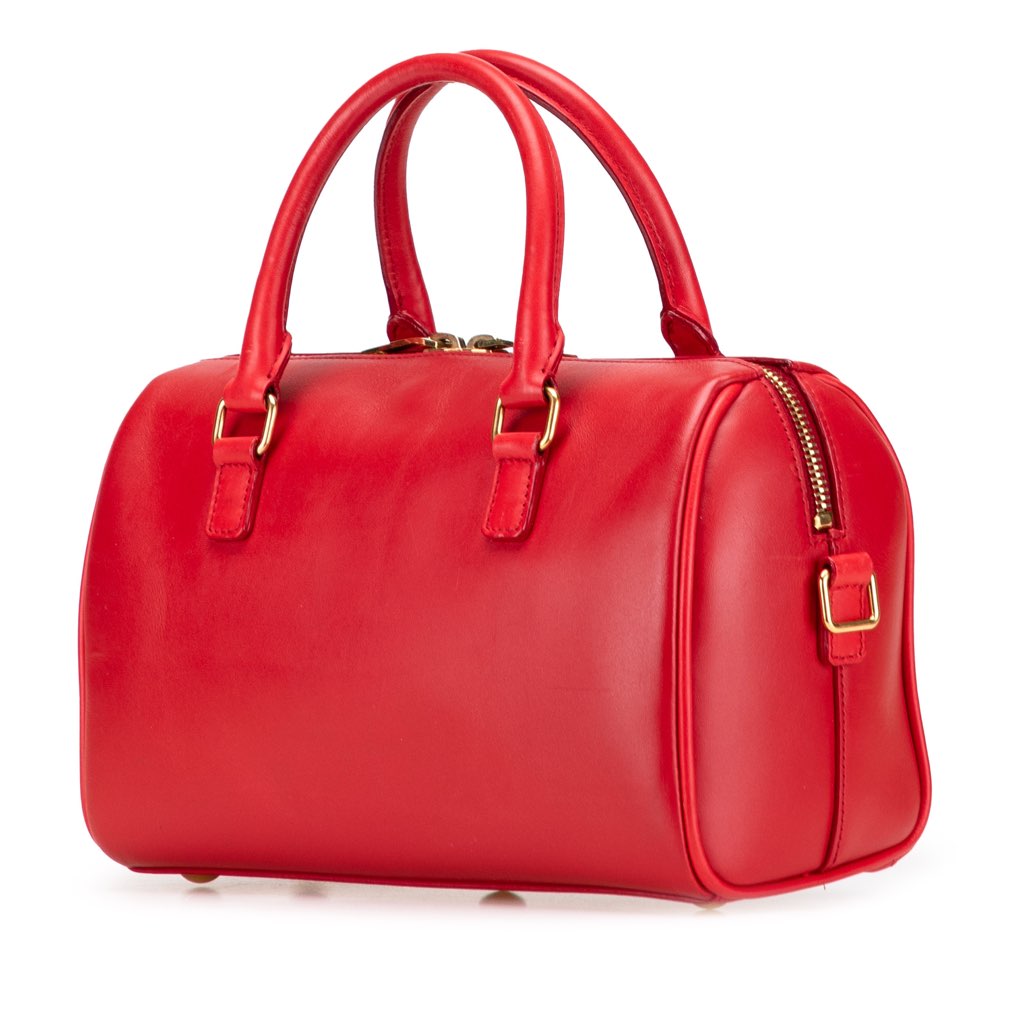 Saint Laurent Baby Leather Classic Duffle Satchel - 2