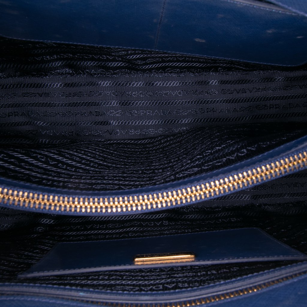 Prada Large Saffiano Lux Promenade Satchel - 4