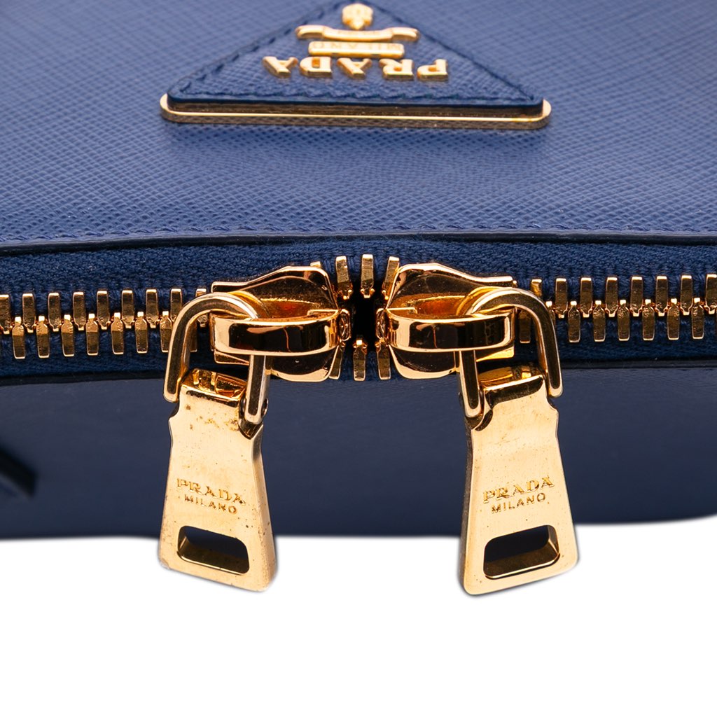 Prada Large Saffiano Lux Promenade Satchel - Detail 2