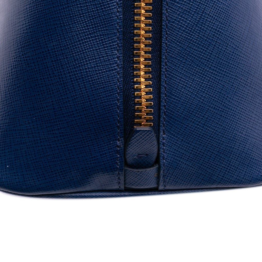 Prada Large Saffiano Lux Promenade Satchel - Image 12