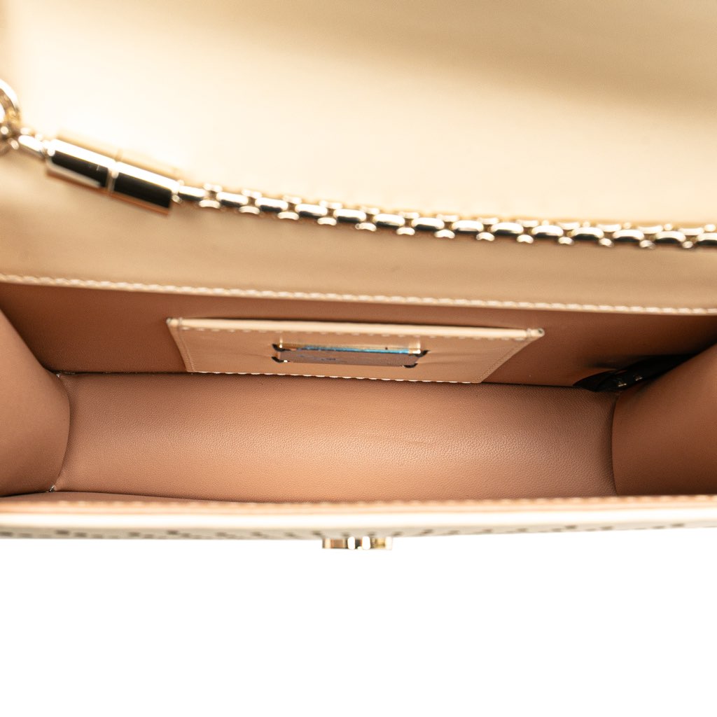 Bvlgari Small Laser Cut Calfskin Serpenti Forever Diamond Blast Sunshine Crossbody - 4