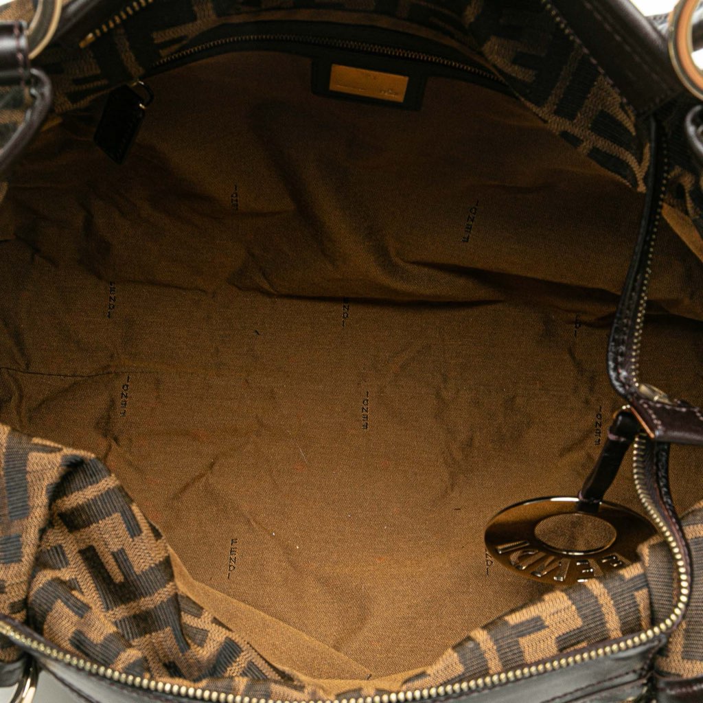 Fendi Large Zucca Canvas Chef Shoulder Bag - 4