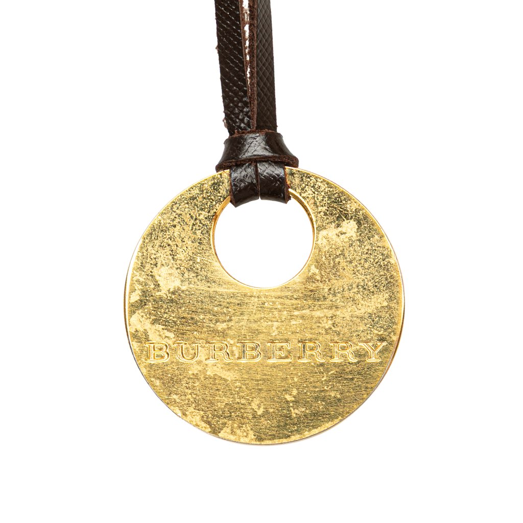 Burberry Haymarket Check Canvas Handbag - Detail 1