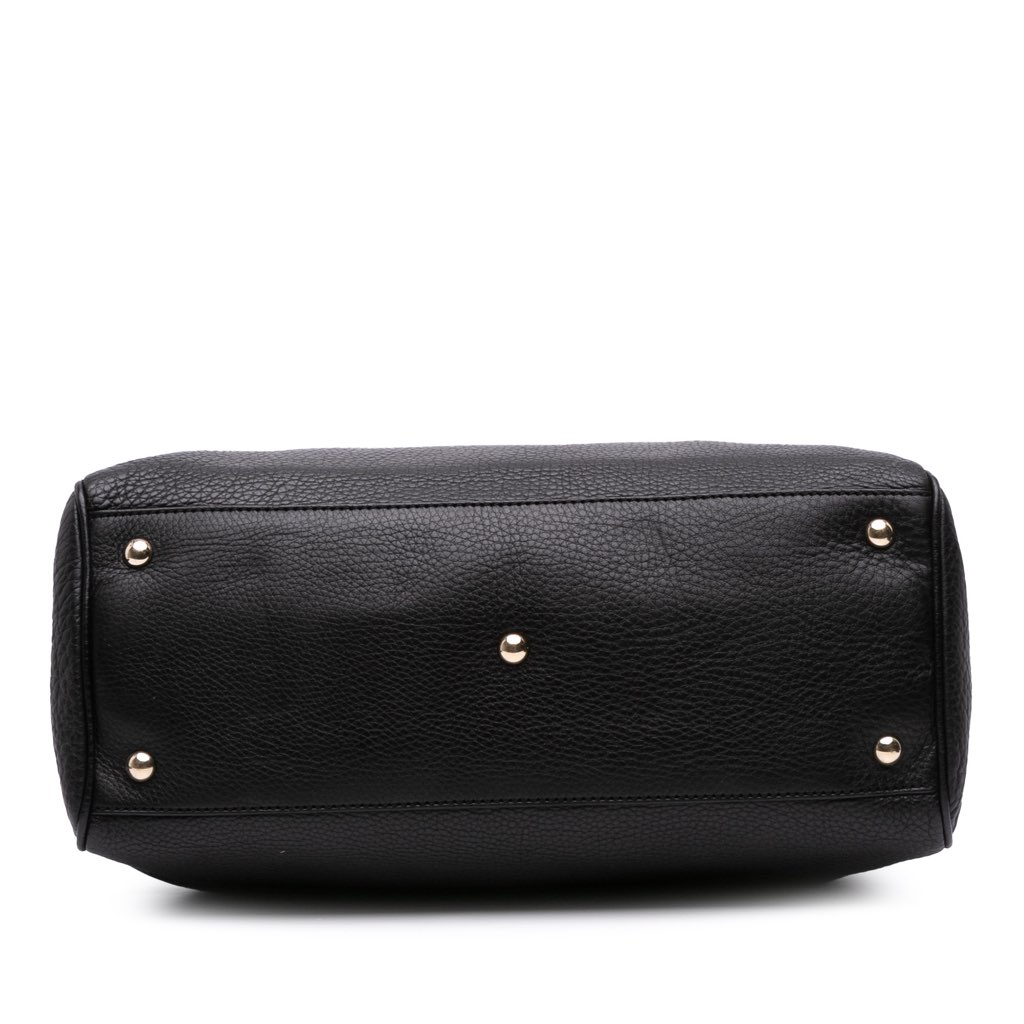 Gucci Medium Calfskin Bamboo Shopper Satchel - 3