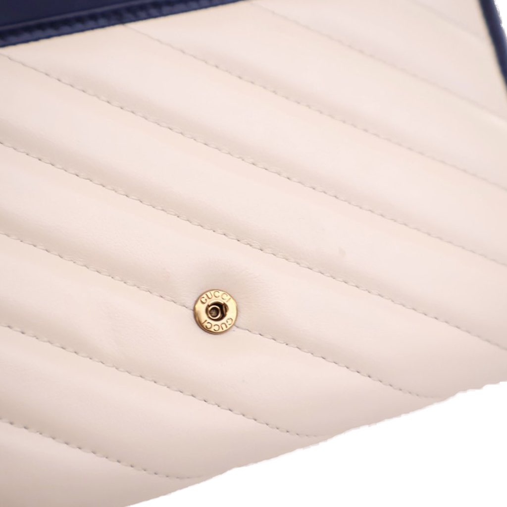Gucci GG Marmont Matelasse Leather Torchon Wallet On Chain - 5