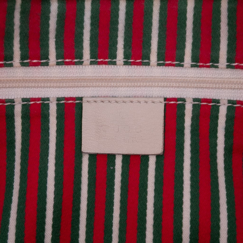 Gucci Medium GG Canvas New Britt Half Moon Crossbody - Side view