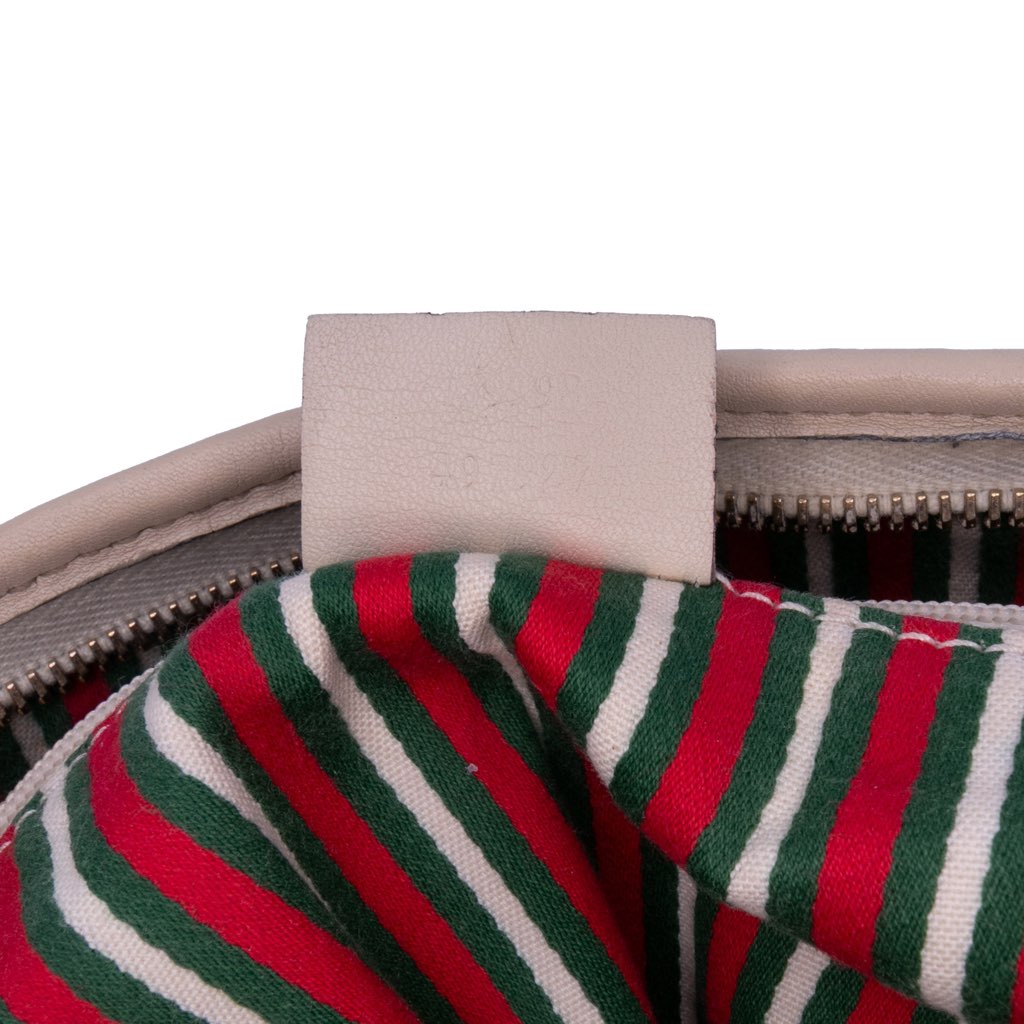 Gucci Medium GG Canvas New Britt Half Moon Crossbody - Detail 1