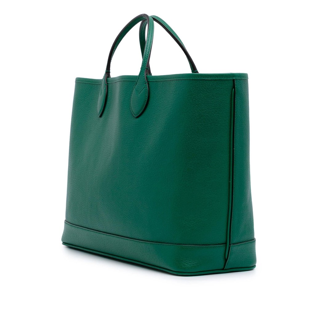 Gucci Medium Leather Ophidia Tote - 2