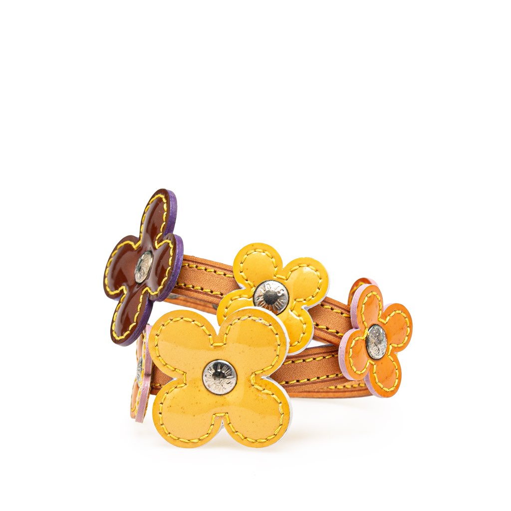 Louis Vuitton Monogram Vernis Lexington Fleurs Bracelet - Back view