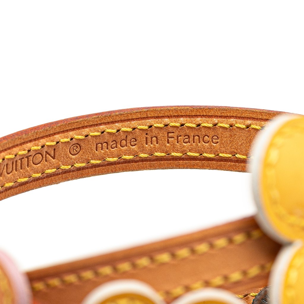 Louis Vuitton Monogram Vernis Lexington Fleurs Bracelet - Side view