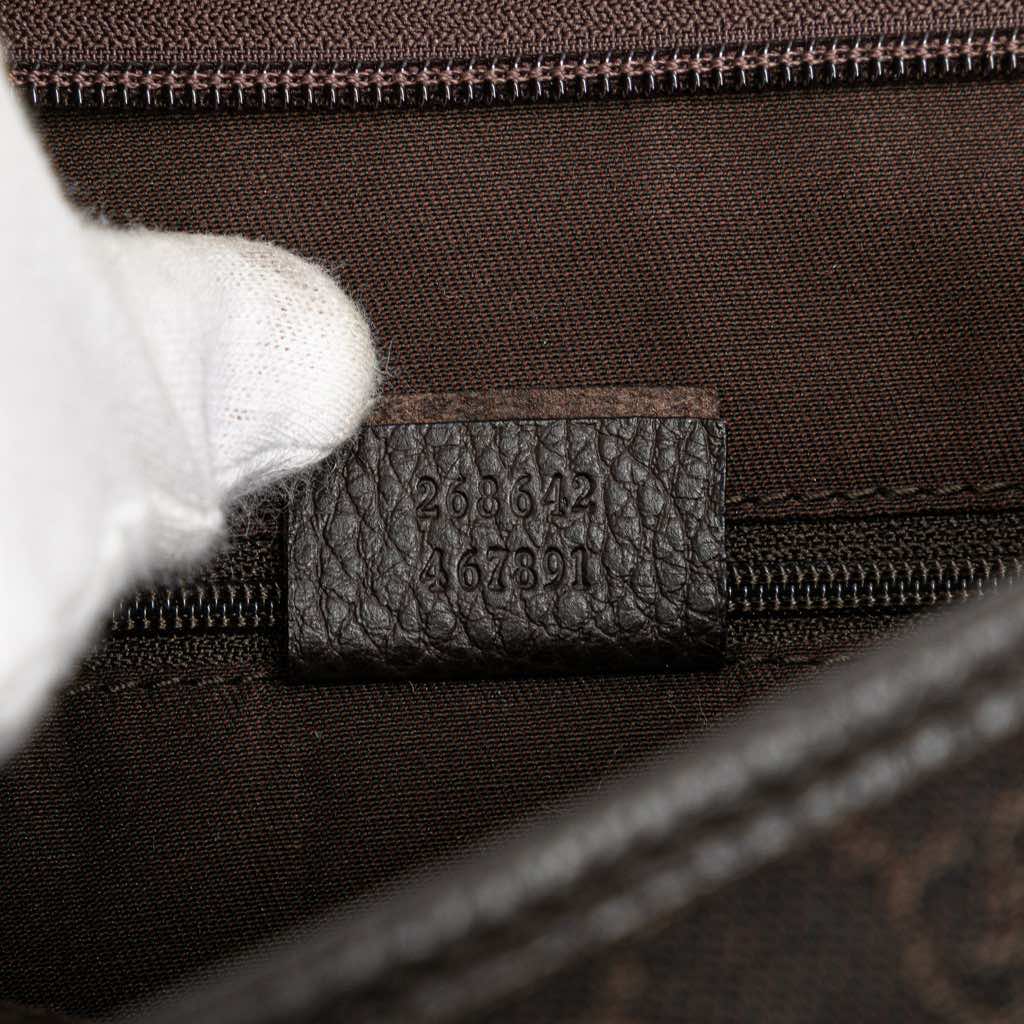 Gucci GG Denim Abbey D Ring Crossbody - Detail 2