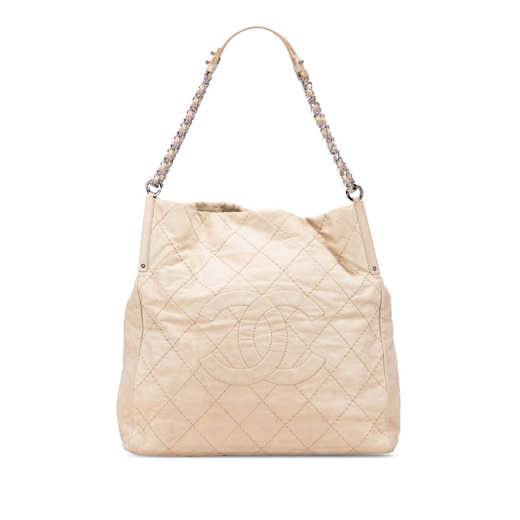 Chanel Iridescent Calfskin Sea Hit Tote
