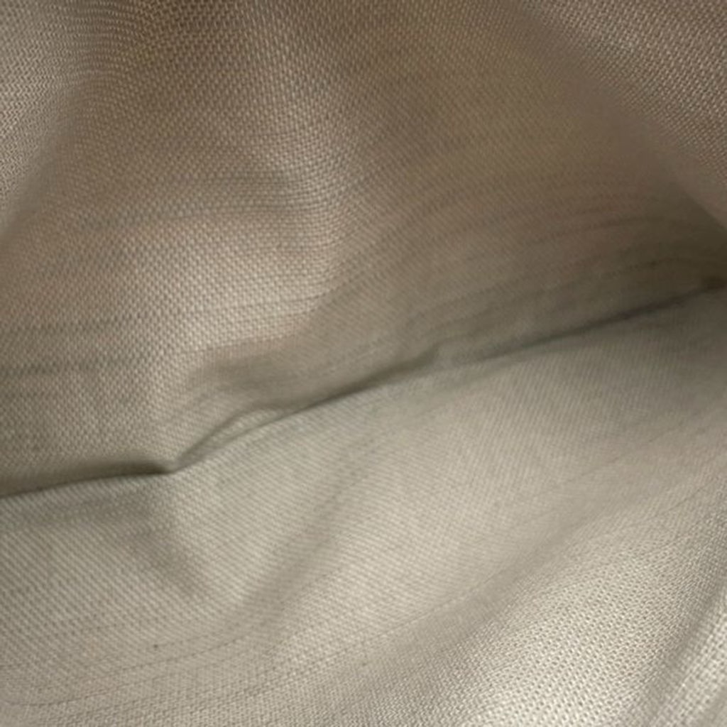 Chanel Medium Canvas Square Stitch Deauville Tote - Side view