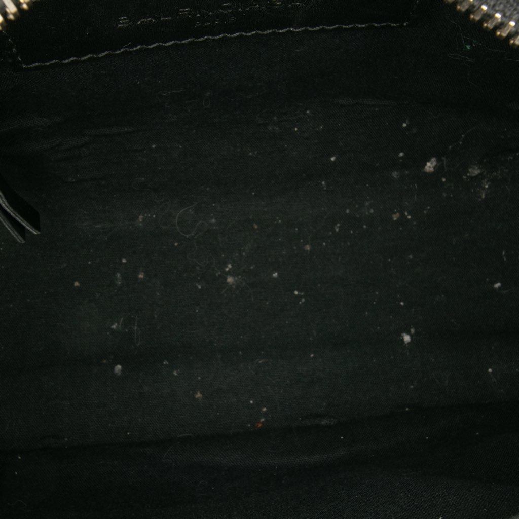 Balenciaga Mini Embossed Calfskin Motocross Classic City Satchel - 4