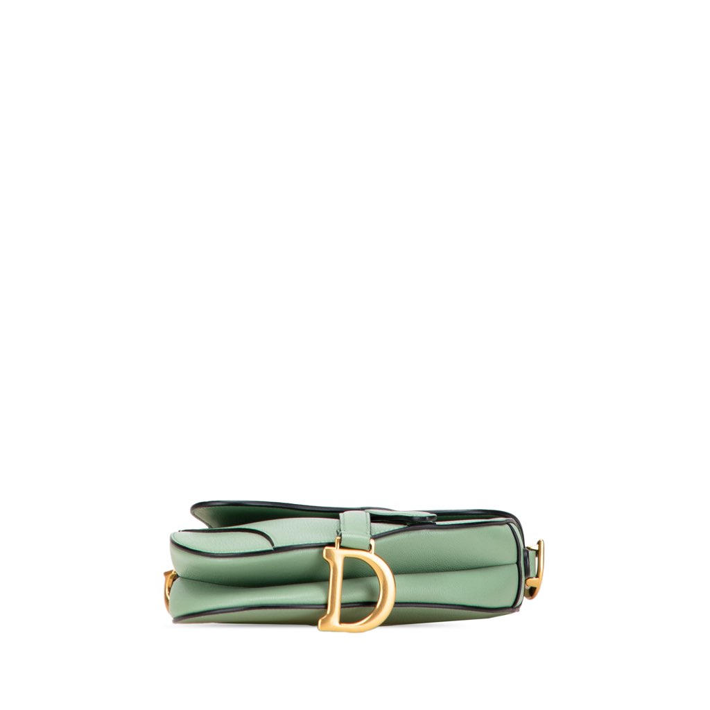 Dior Mini Calfskin Saddle Bag - 3