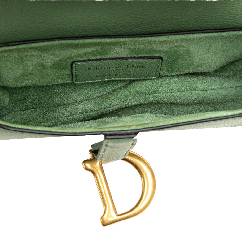 Dior Mini Calfskin Saddle Bag - 4