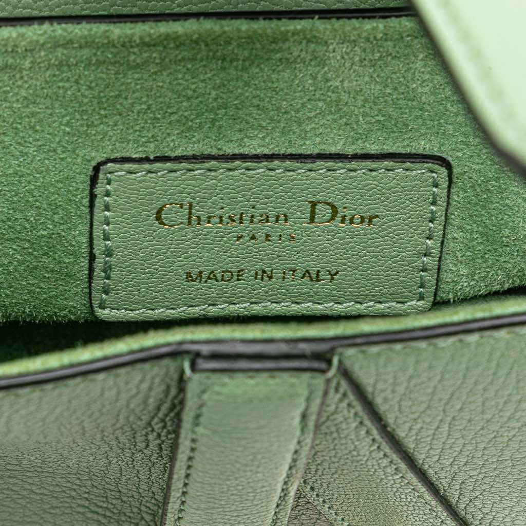 Dior Mini Calfskin Saddle Bag - 5