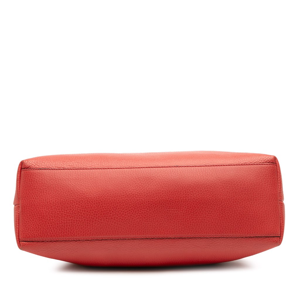 Gucci Leather Bamboo Tassel Satchel - Image 6