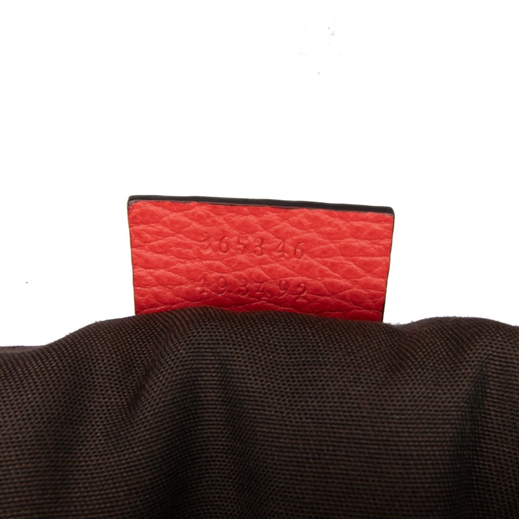 Gucci Leather Bamboo Tassel Satchel - Detail 1