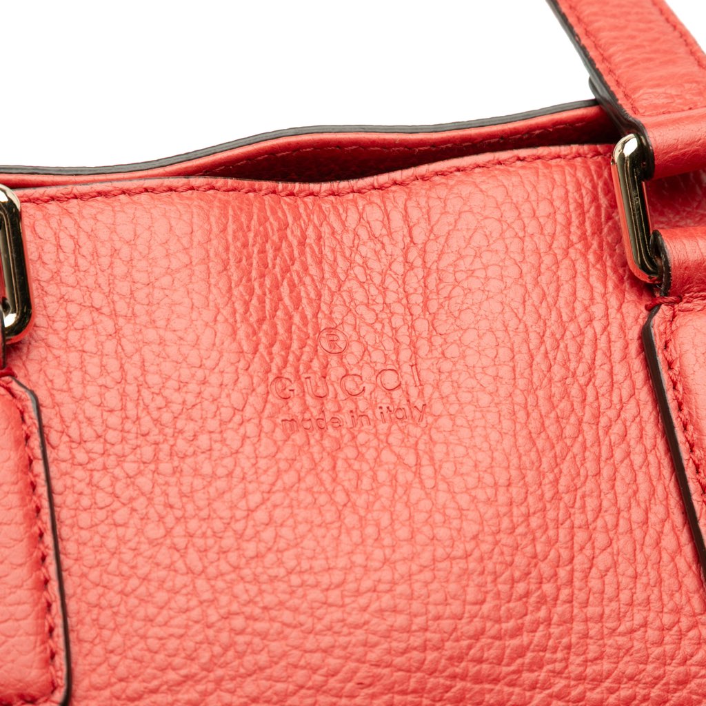 Gucci Leather Bamboo Tassel Satchel - Image 10