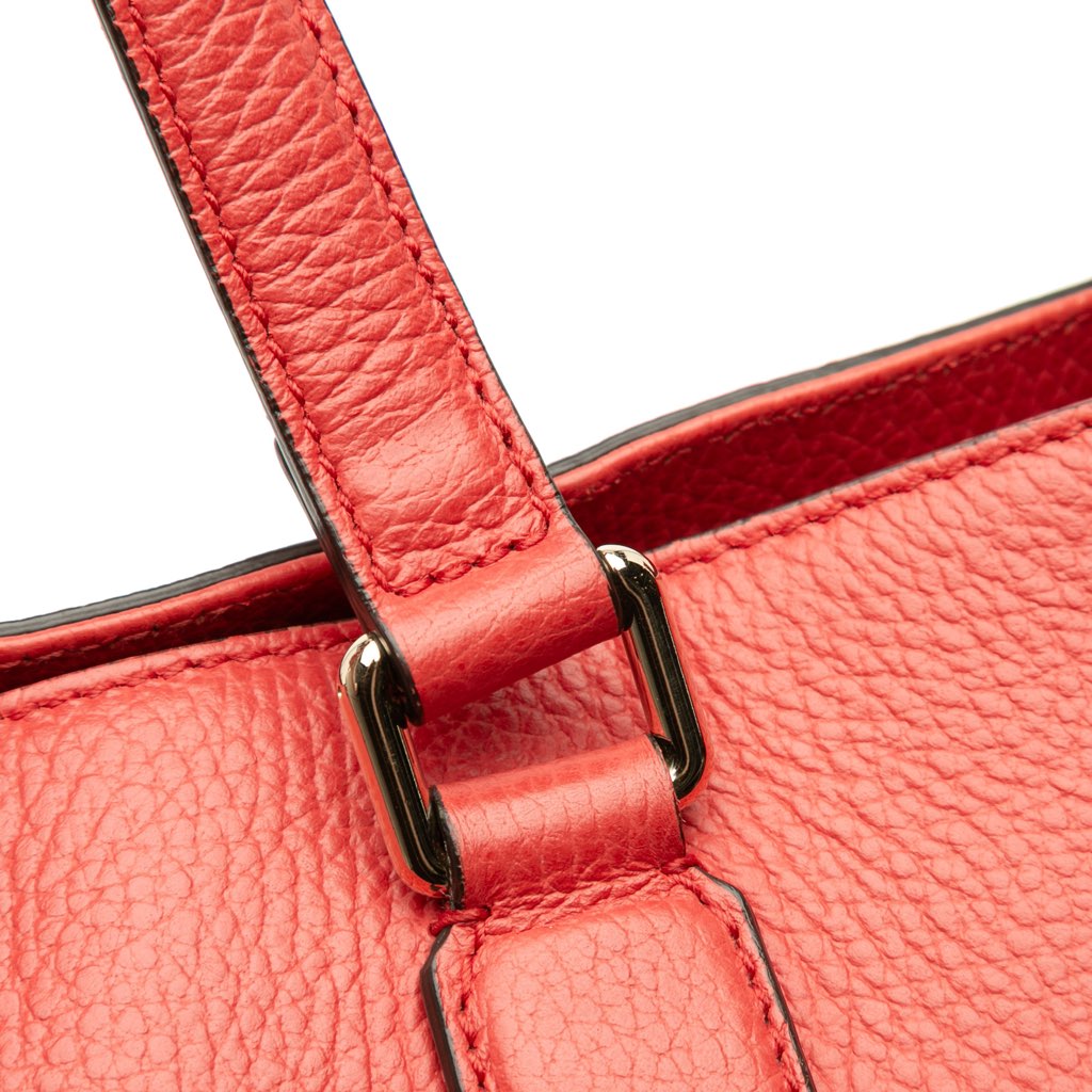 Gucci Leather Bamboo Tassel Satchel - Image 11