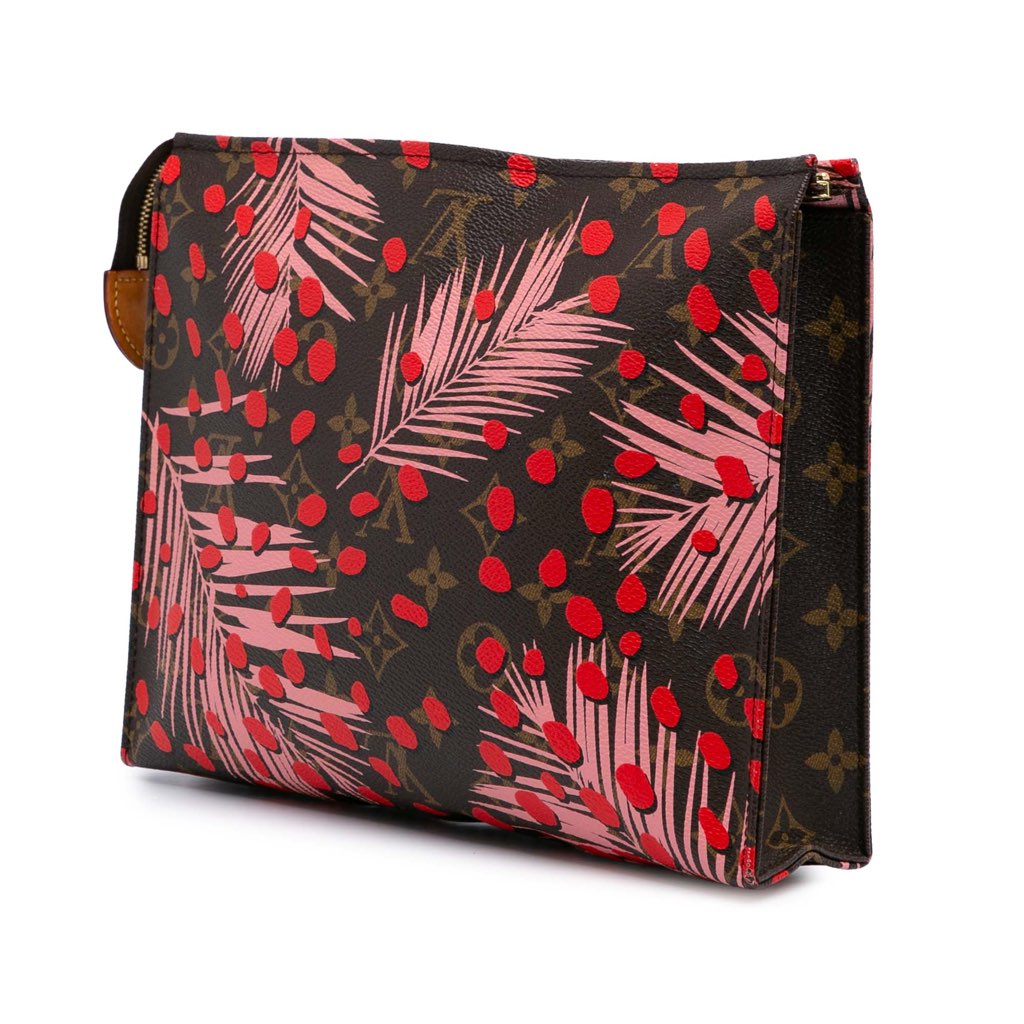 Louis Vuitton Monogram Jungle Dots Toiletry Pouch 26 - Back view