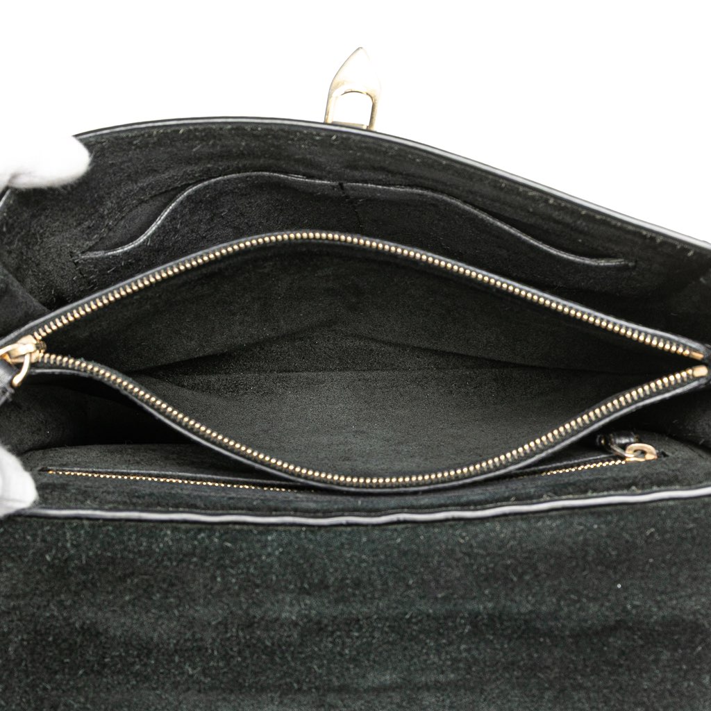 Valentino Small Pebbled Calfskin Rockstud Single Handle Flap - 4