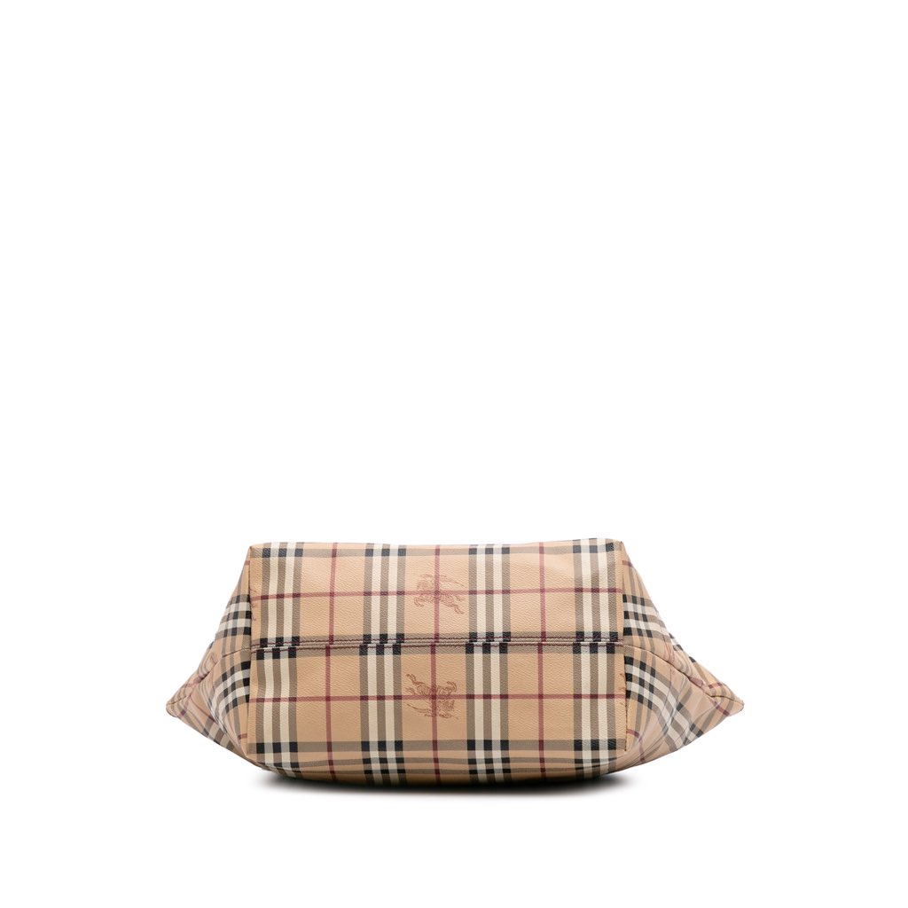 Burberry Small Haymarket Check Coated Canvas Salisbury Tote - 3