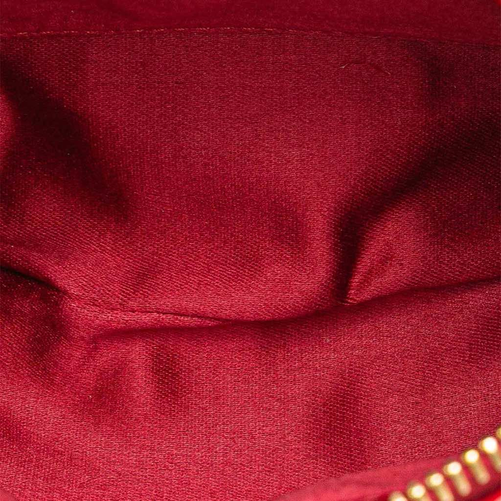 Miu Miu Vitello Shine Bow Wristlet Clutch - 4