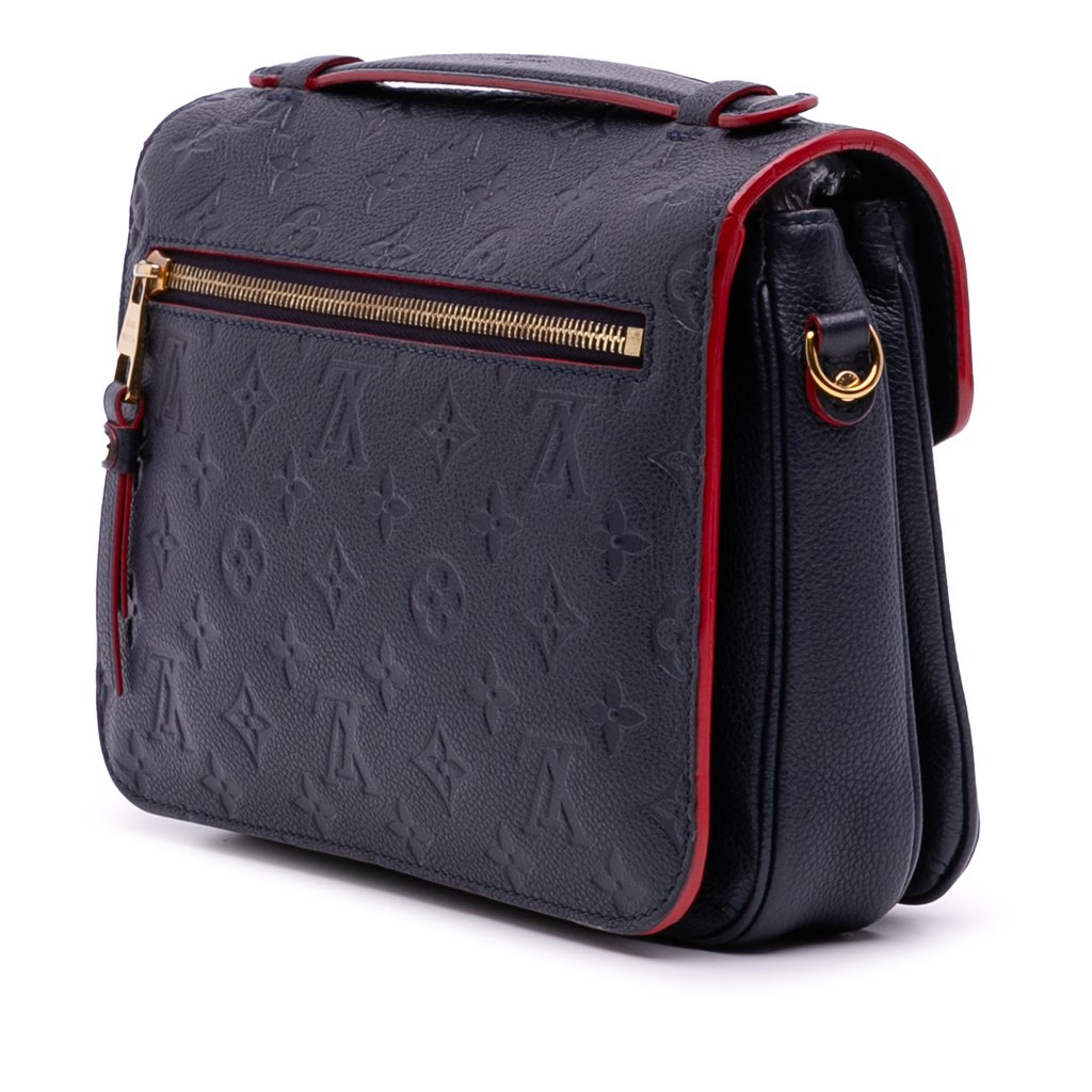 Louis Vuitton Monogram Empreinte Pochette Metis - Back view