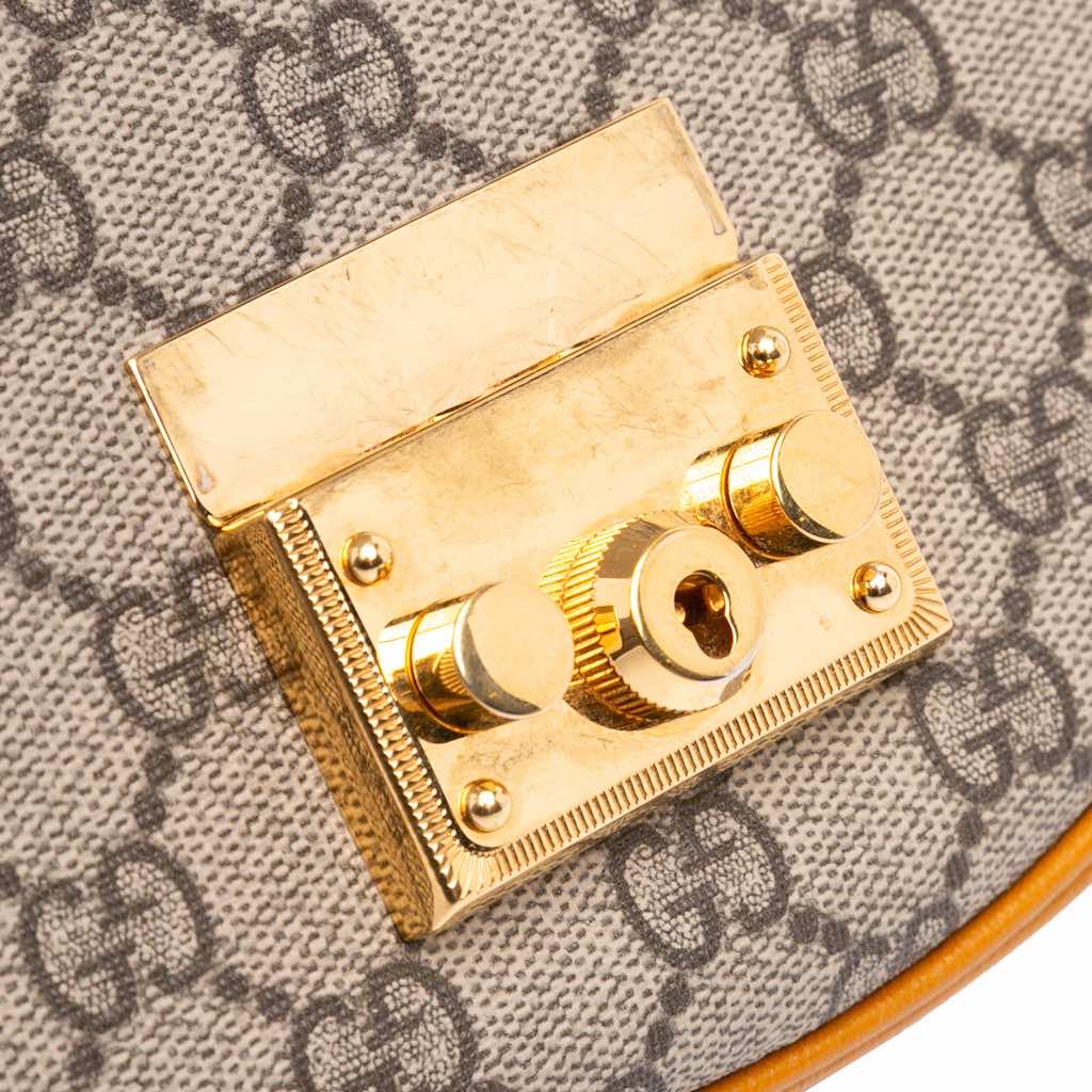 Gucci GG Supreme Saddle Padlock Crossbody - Detail 2