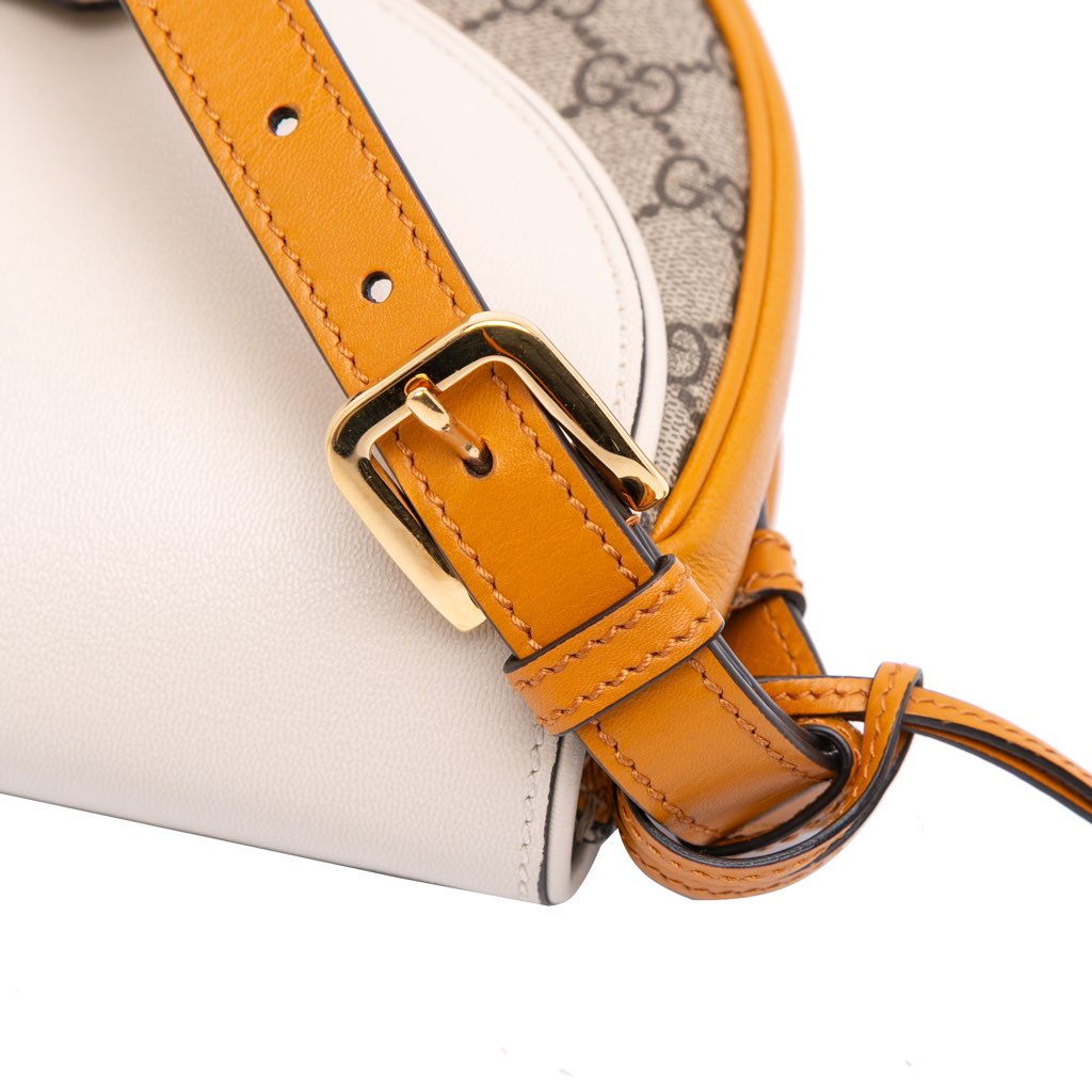 Gucci GG Supreme Saddle Padlock Crossbody - Image 10