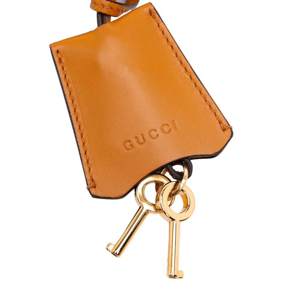 Gucci GG Supreme Saddle Padlock Crossbody - Image 12