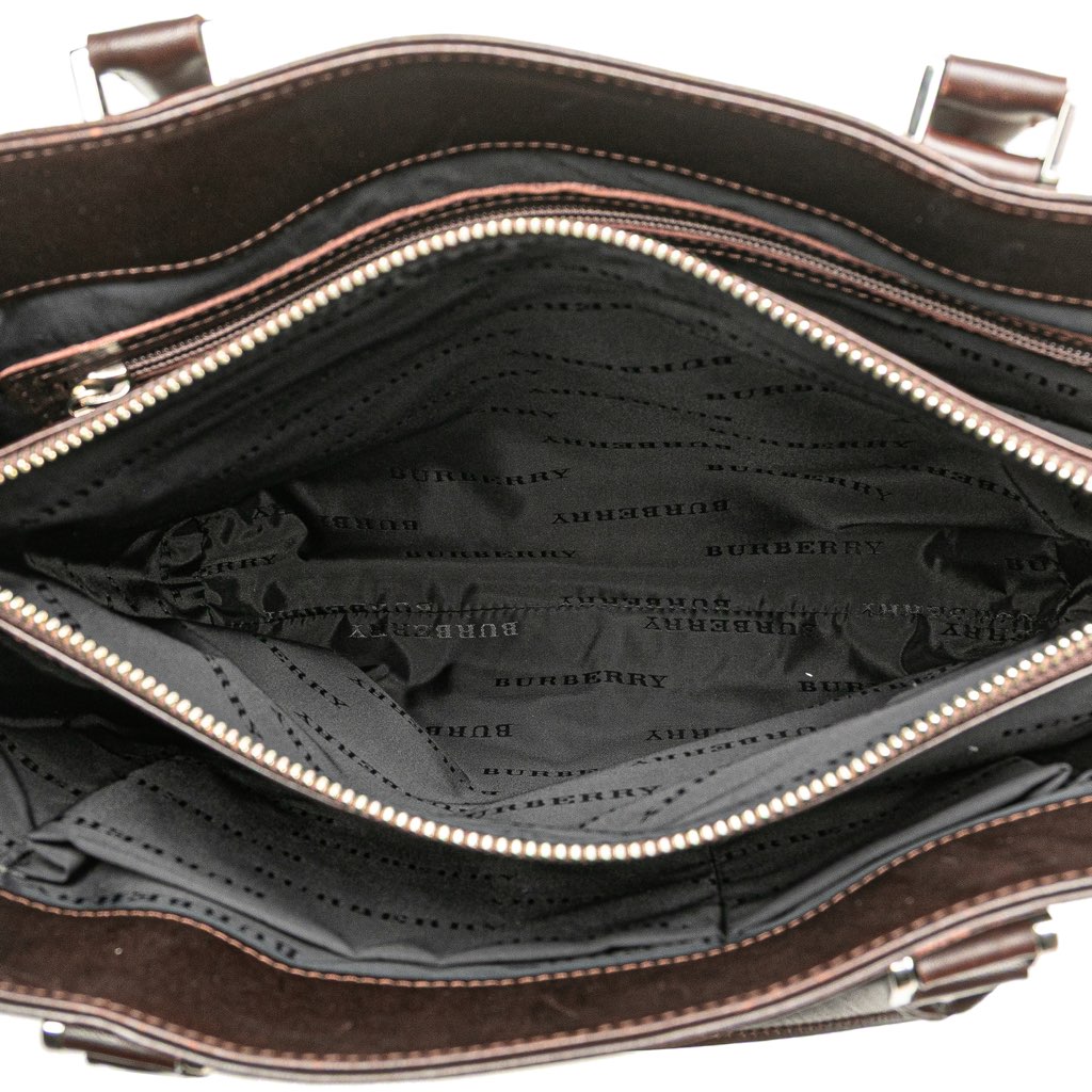 Burberry House Check Canvas Tote - 4