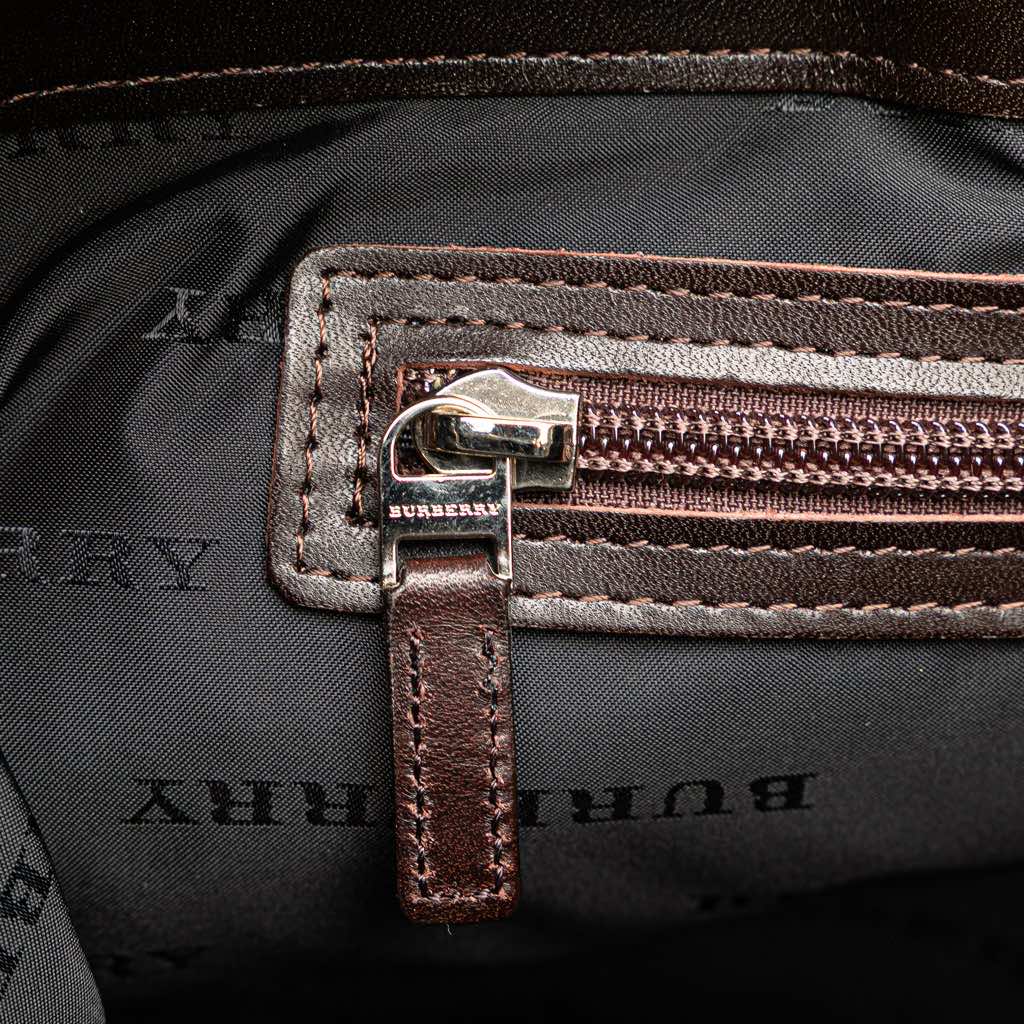 Burberry House Check Canvas Tote - Detail 1