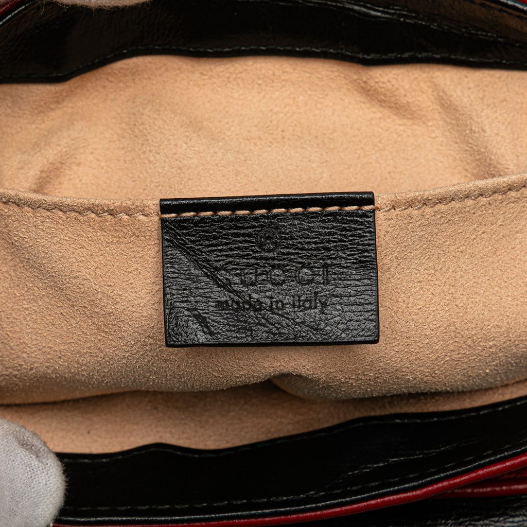 Gucci Mini Leather Marina Shoulder Bag - Side view