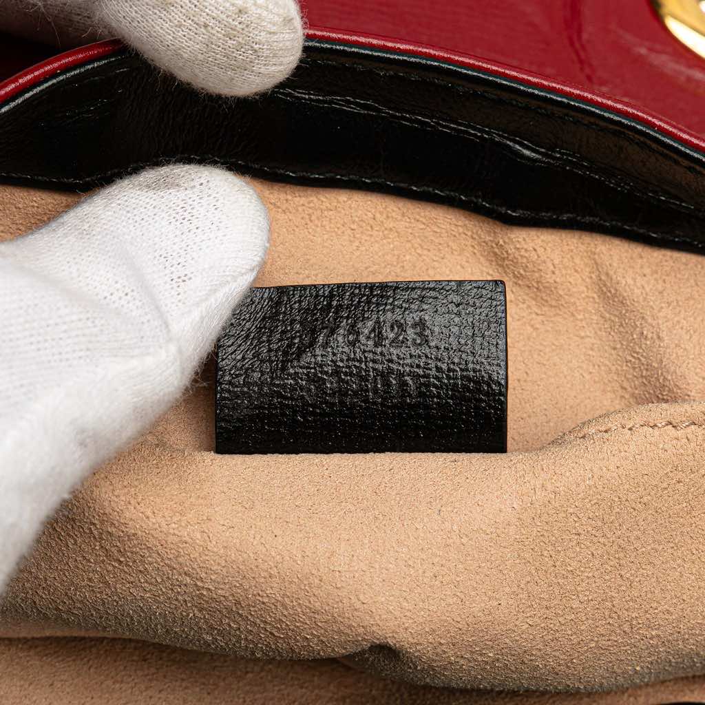 Gucci Mini Leather Marina Shoulder Bag - Detail 1