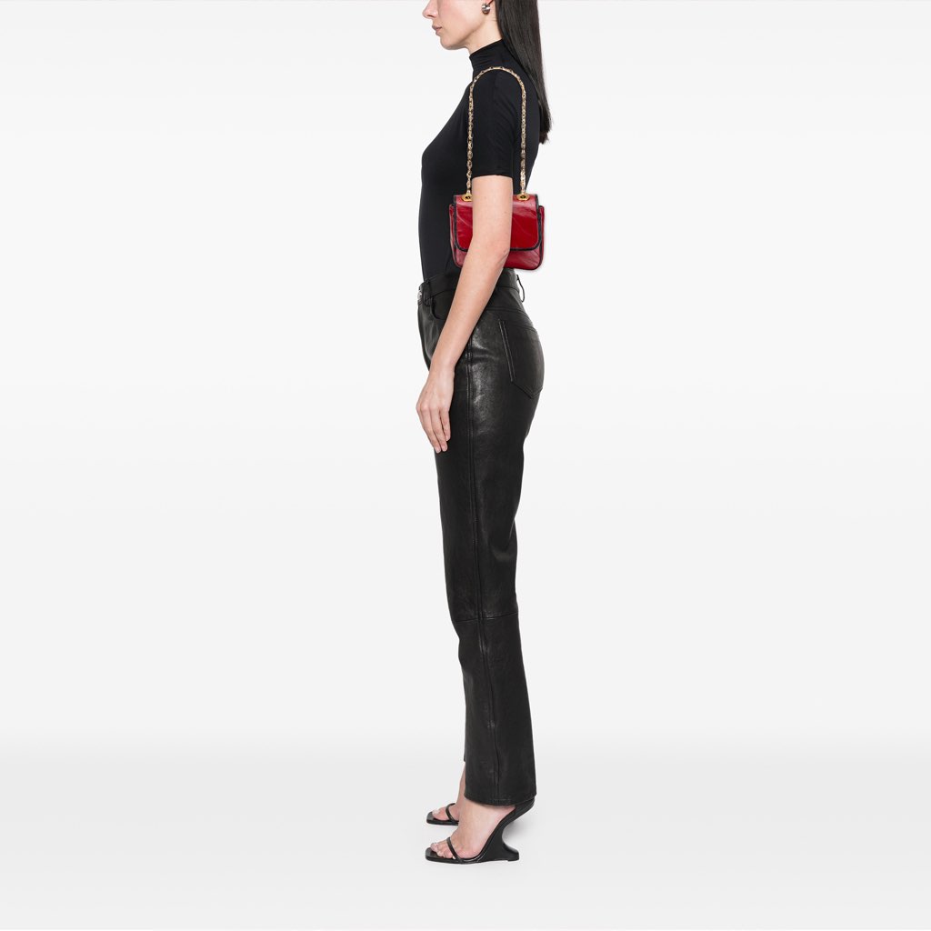 Gucci Mini Leather Marina Shoulder Bag - Image 11