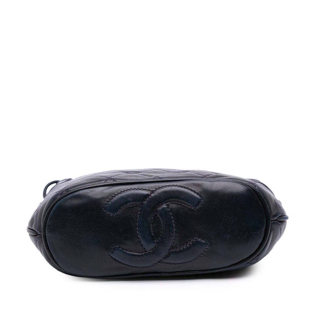 Chanel CC Quilted Lambskin Tassel Crossbody - 3