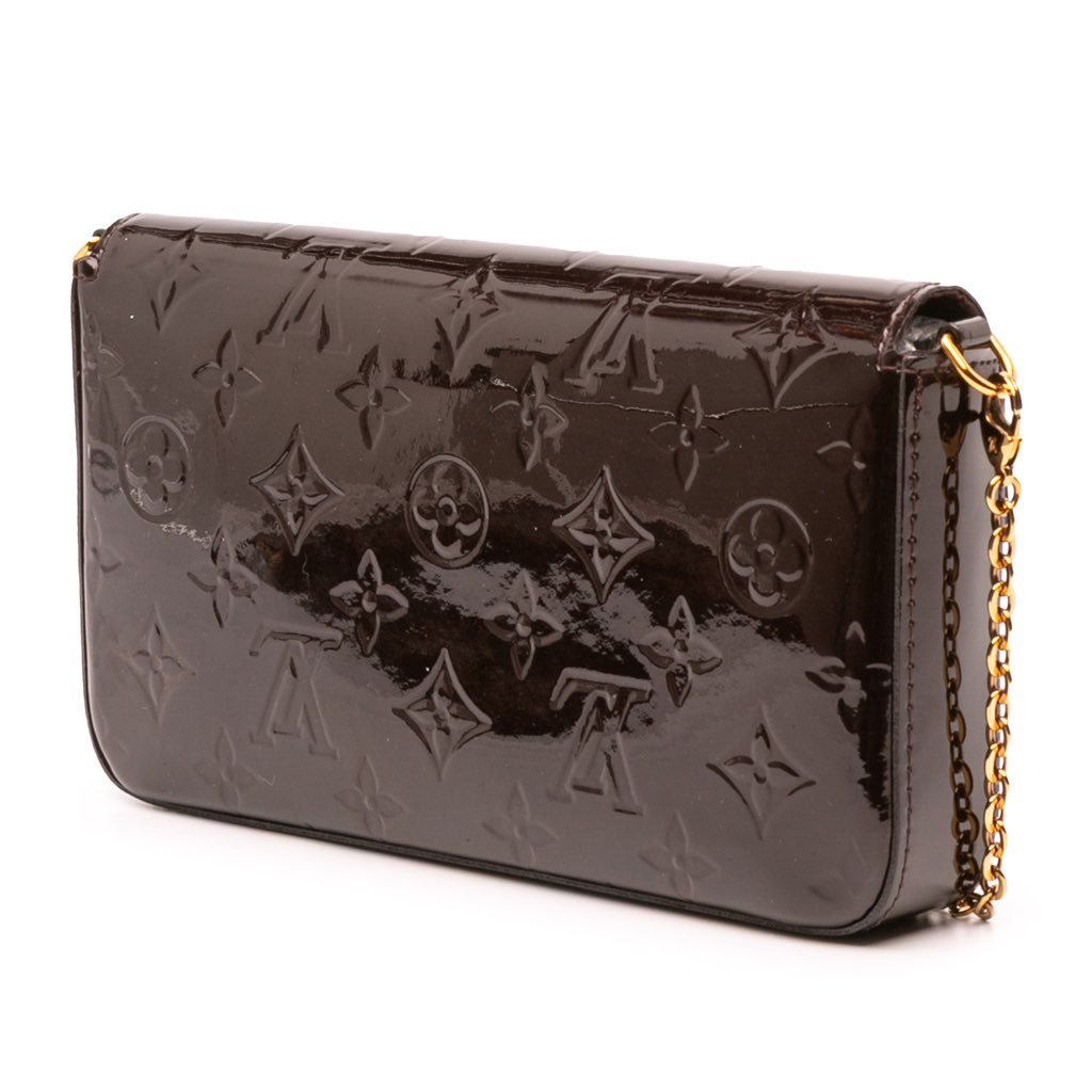 Louis Vuitton Monogram Vernis Pochette Felicie - Back view