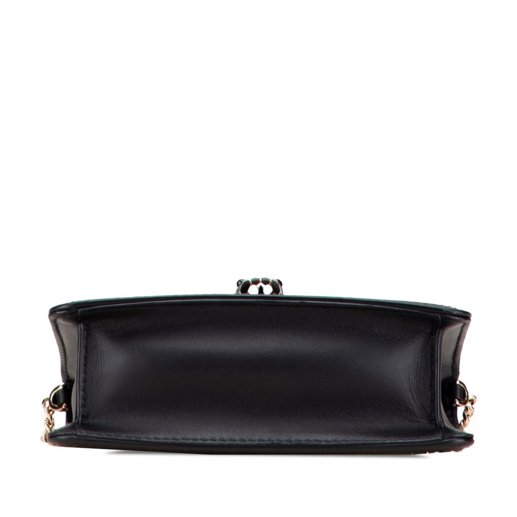 Bvlgari Quilted Calfskin Diamond Blast Serpenti Forever Crossbody - 3