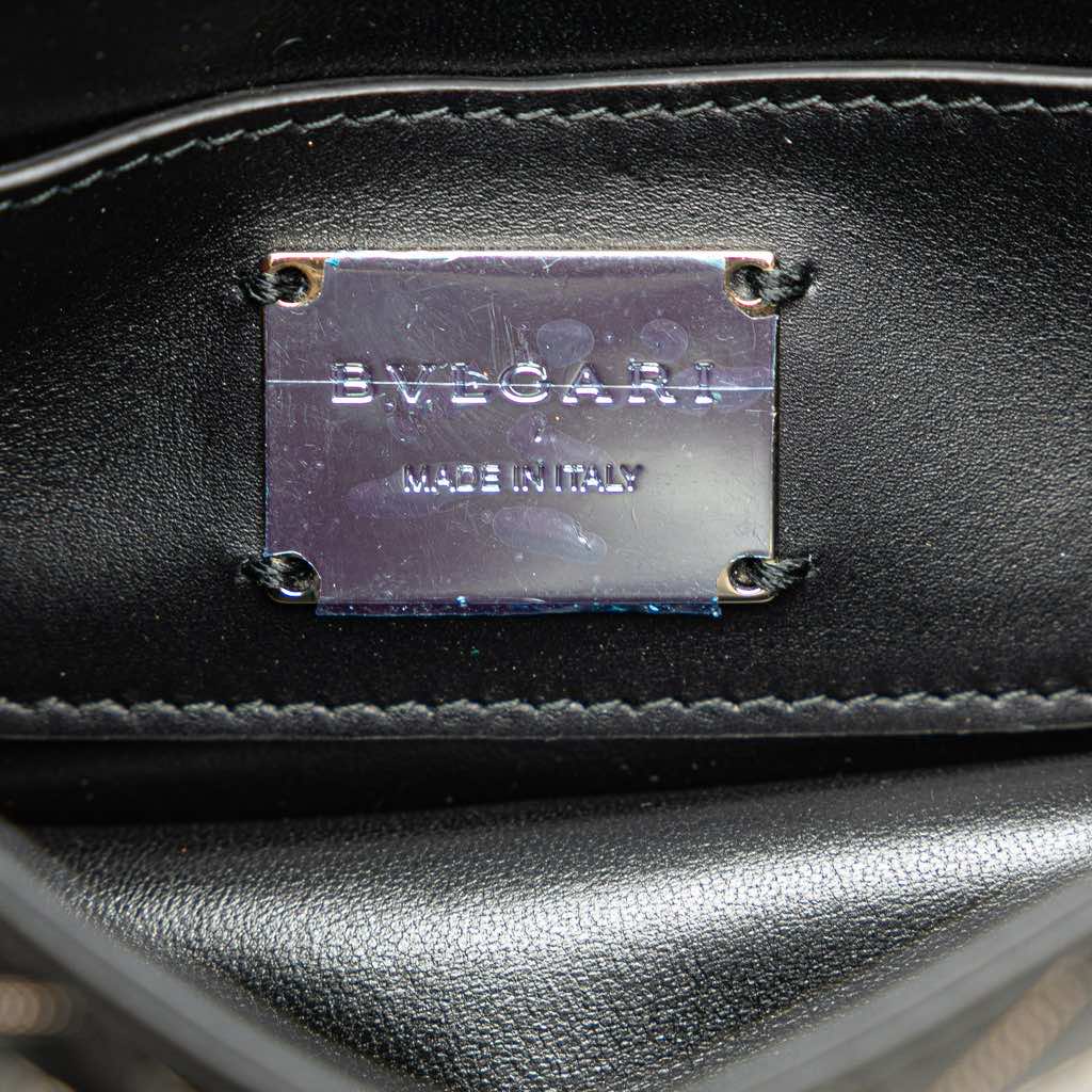 Bvlgari Quilted Calfskin Diamond Blast Serpenti Forever Crossbody - 5