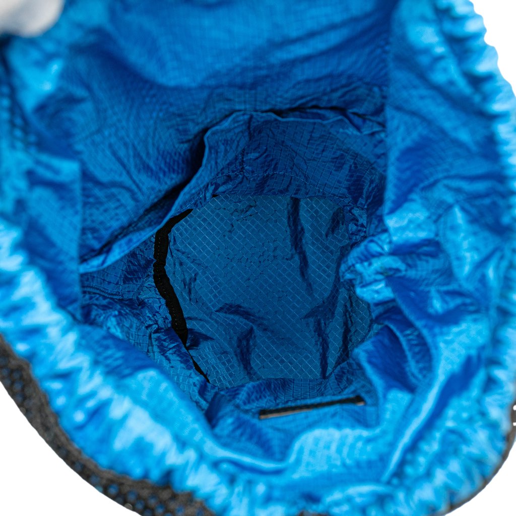 Bottega Veneta Nylon and Mesh Paper Touch Bucket Bag - Side view