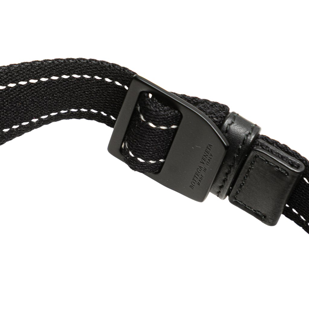 Bottega Veneta Nylon and Mesh Paper Touch Bucket Bag - Image 11