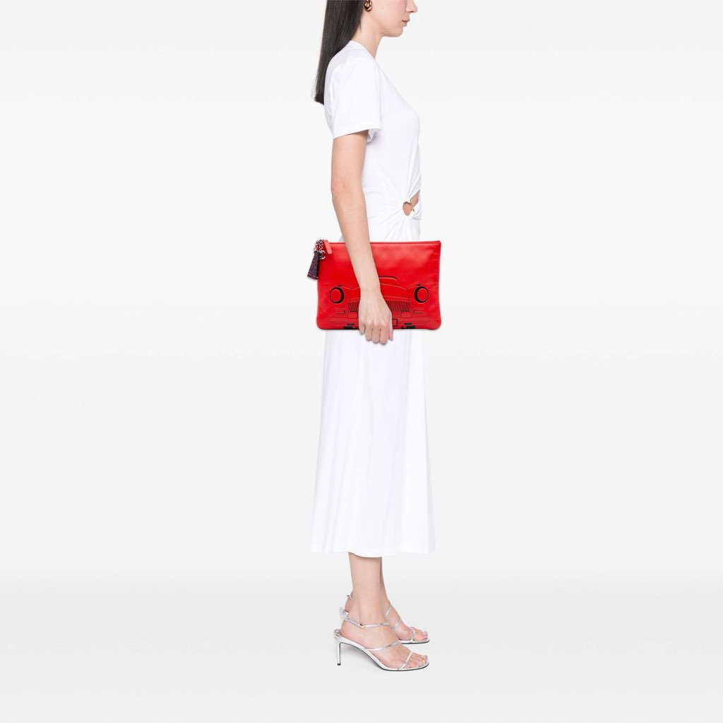 Chanel Medium Printed Lambskin Cuba La Habana O Case Clutch - Image 13