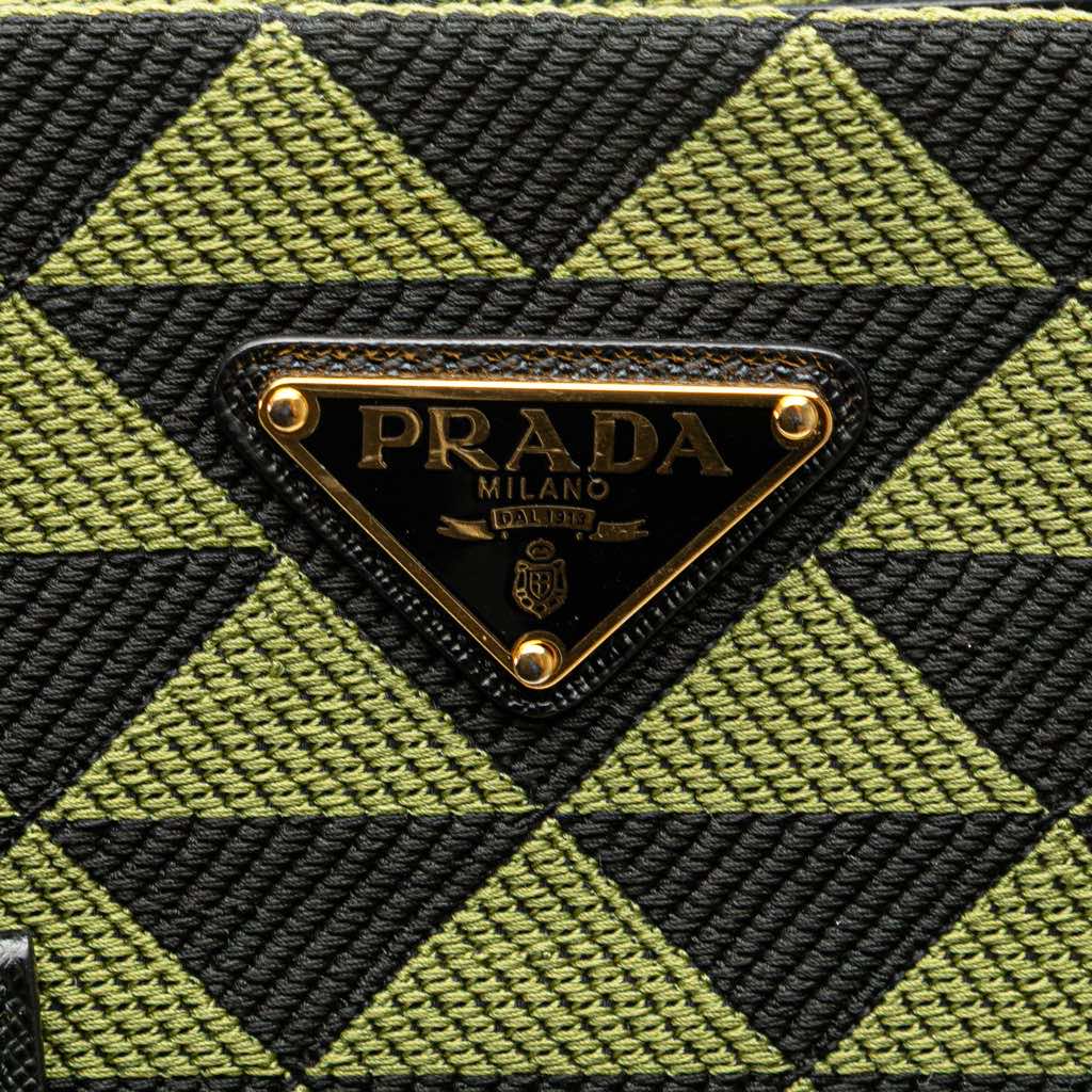 Prada Jacquard Triangolo Symbole Shopping Tote - Image 10