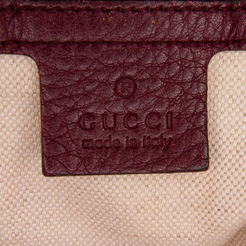 Gucci Small Calfskin Bamboo Shopper Satchel - 5