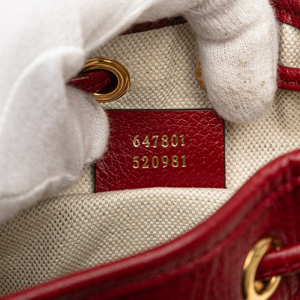 Gucci Micro GG Supreme Doraemon Bucket Bag - Detail 1